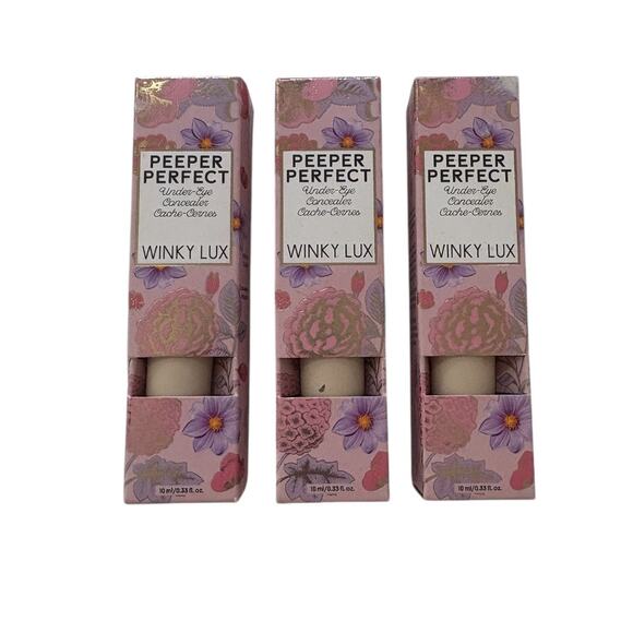 New Winky Lux Peeper Perfect Under Eye Concealer Very Fair (Set of 3) - Picture 1 of 2